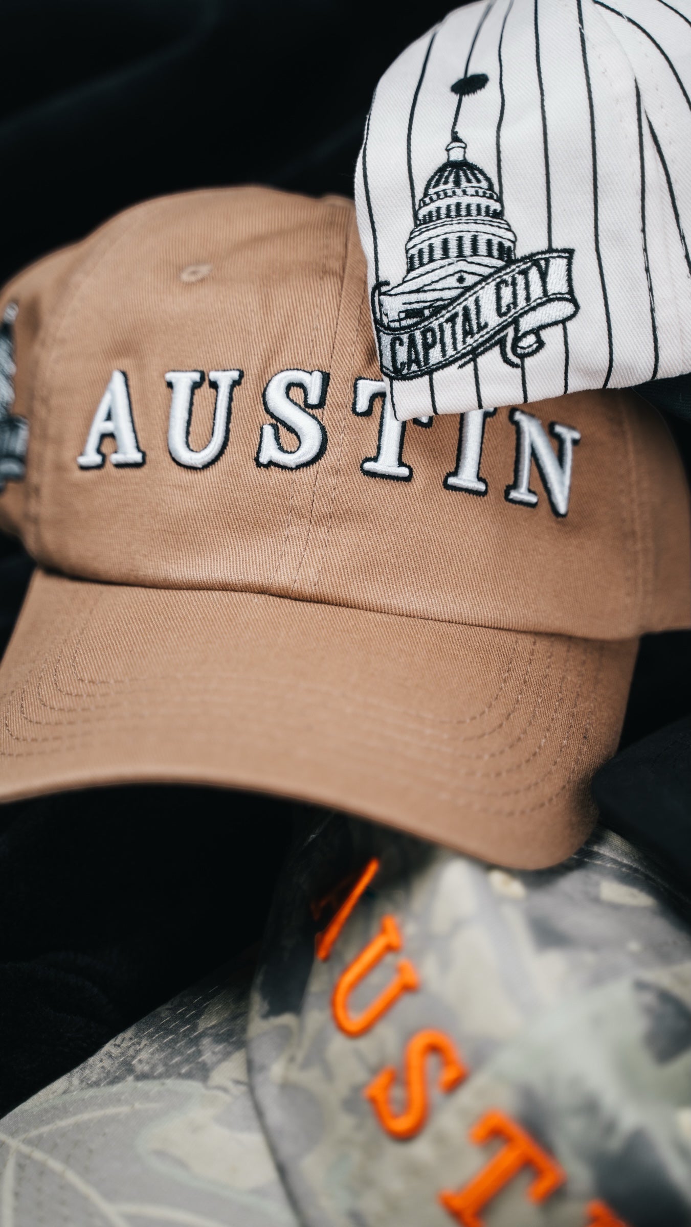 Khaki Austin Dad Hat V2
