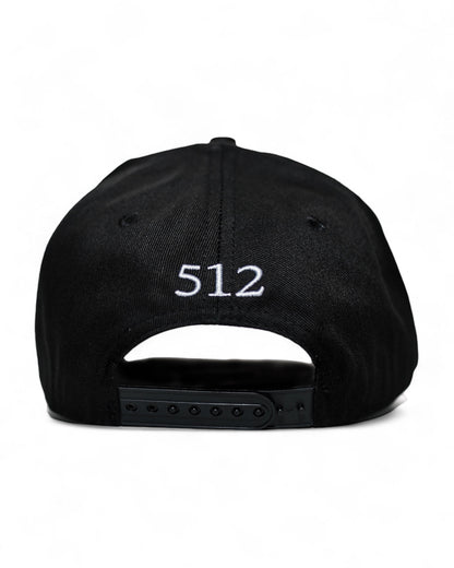 ATX Snapback - Black/white