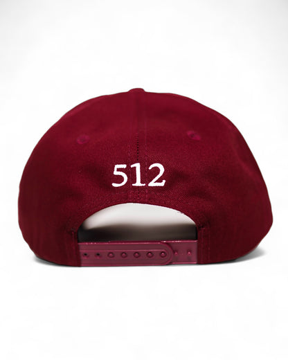 Austin Snapback - Maroon