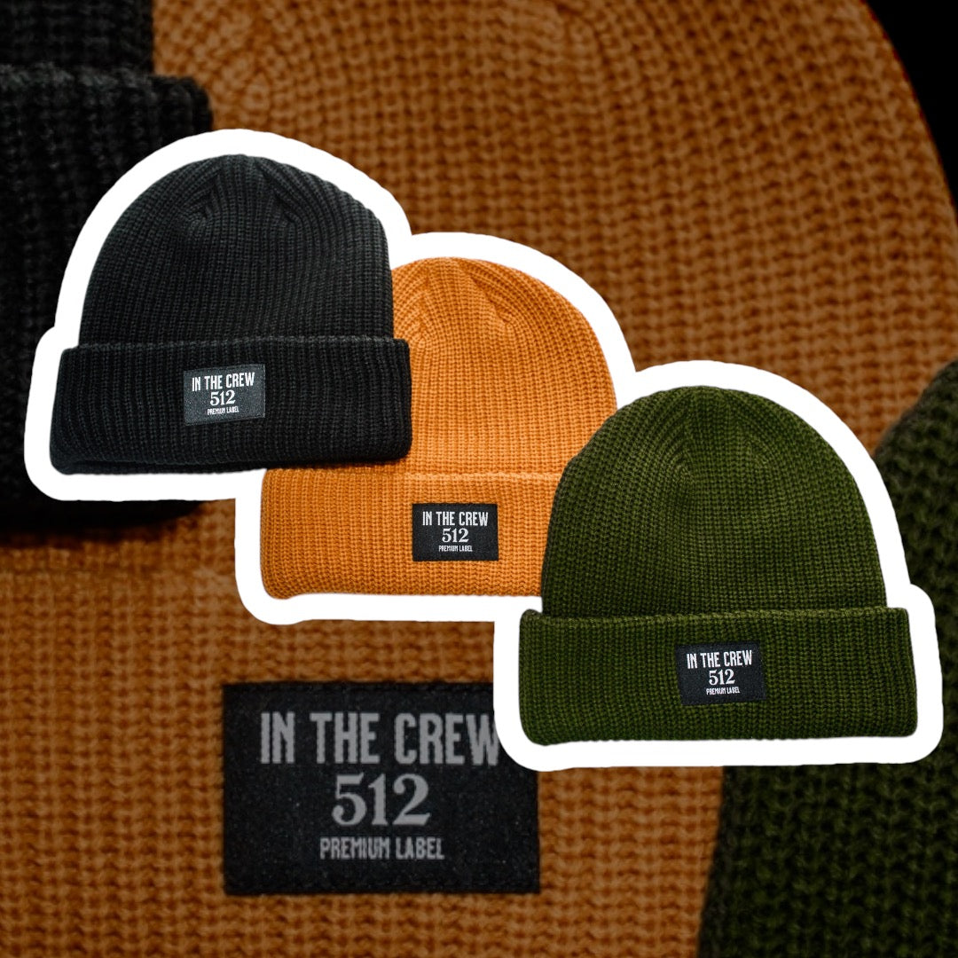 Crew Beanie - Sandstone Orange