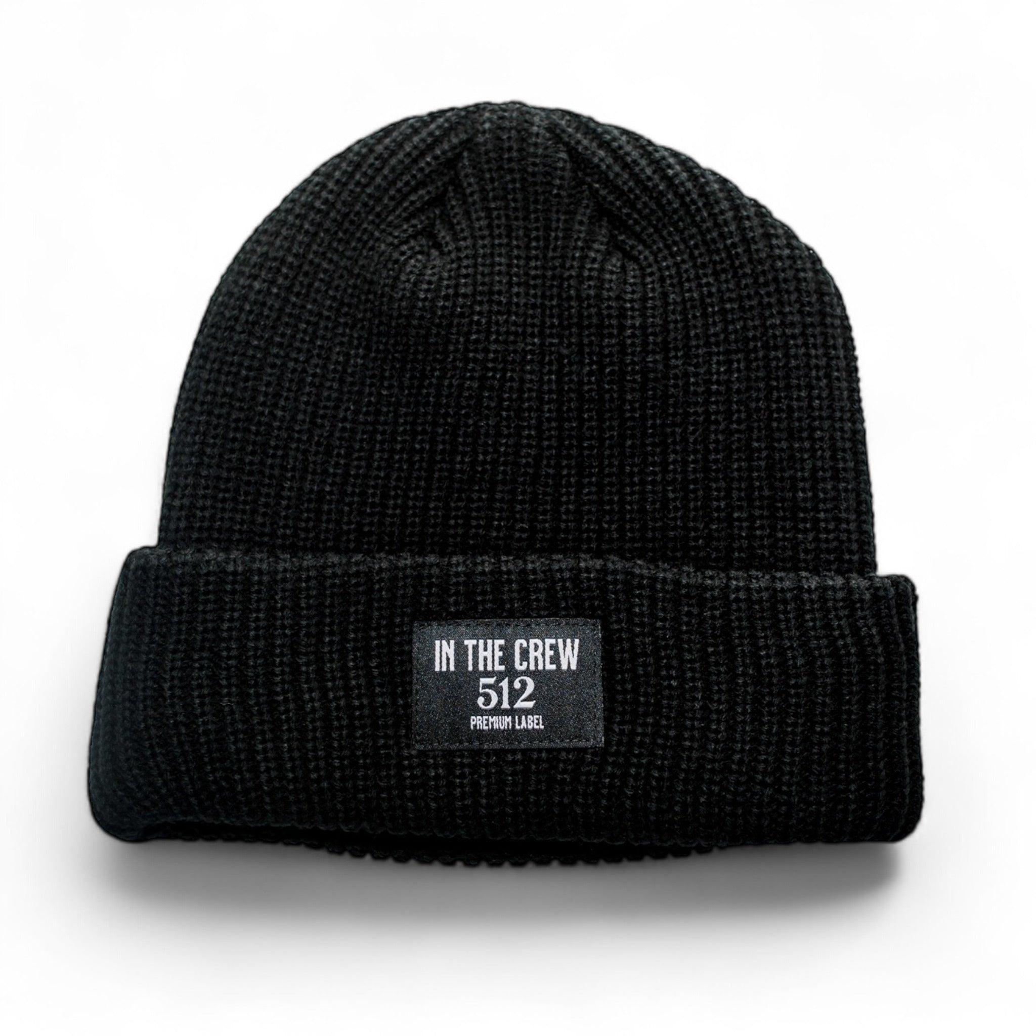 Crew Beanie - Onyx Black