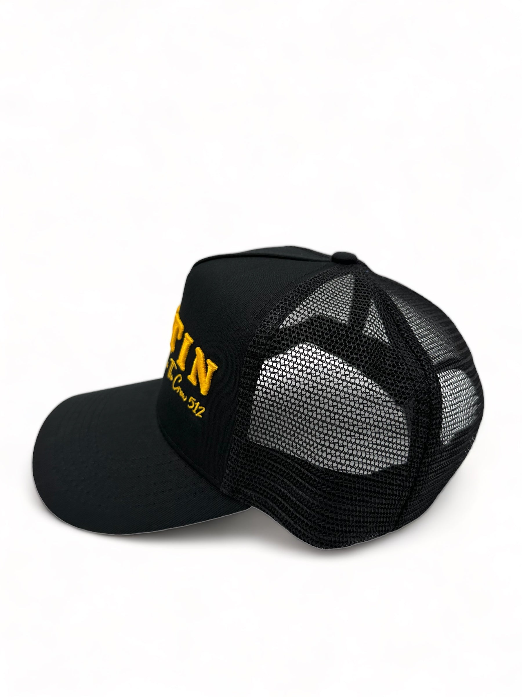 Hard Top Trucker - Black/Gold