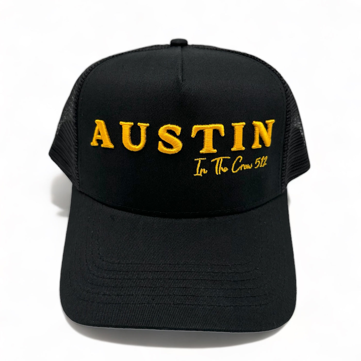 Hard Top Trucker - Black/Gold