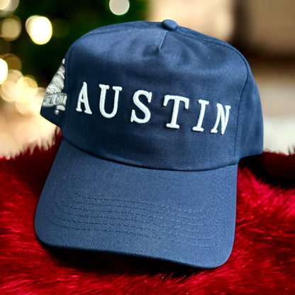 Austin Snapback - Navy Blue