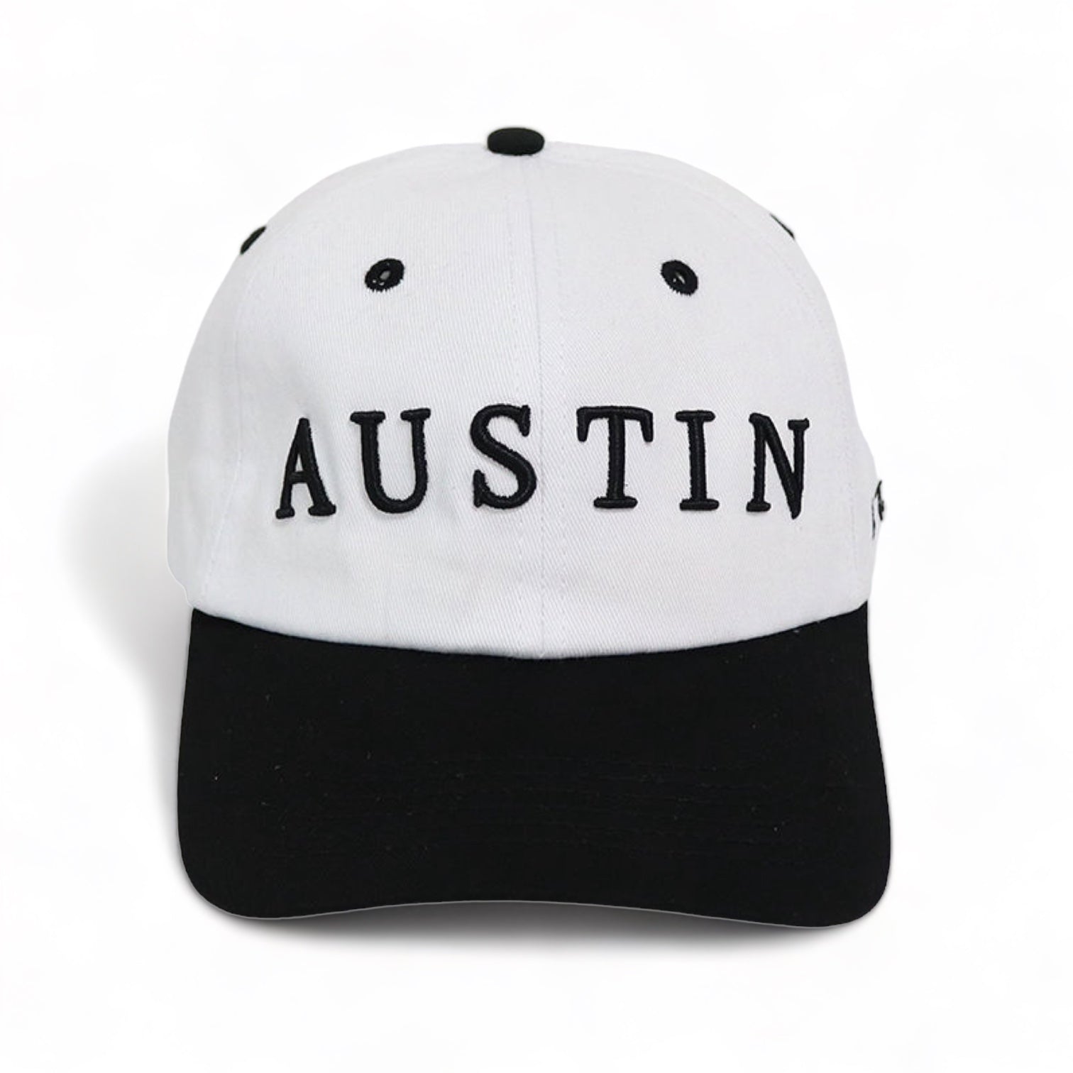 Dad Hat - White/Blk