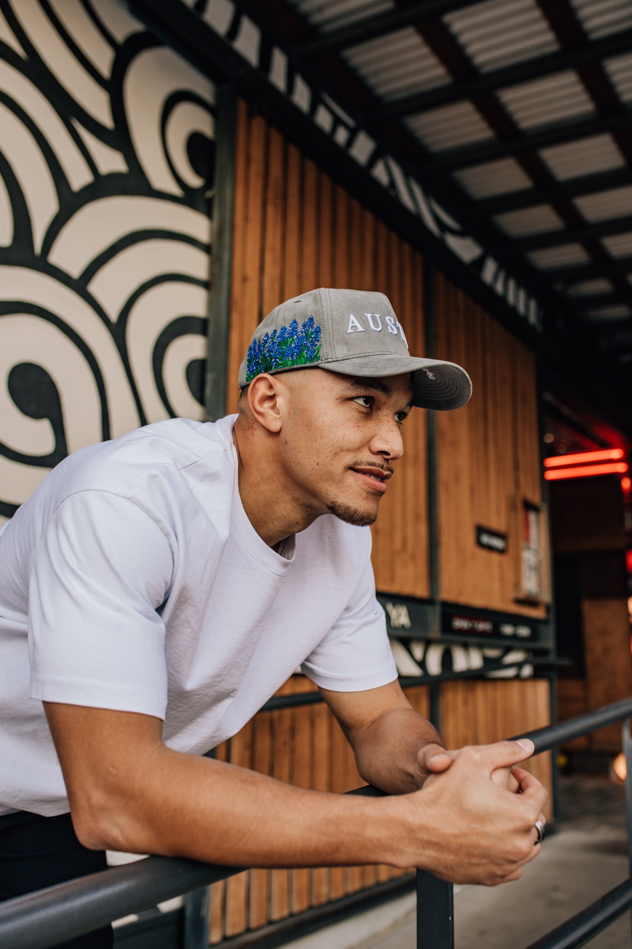 Texas Bluebonnet Snapback